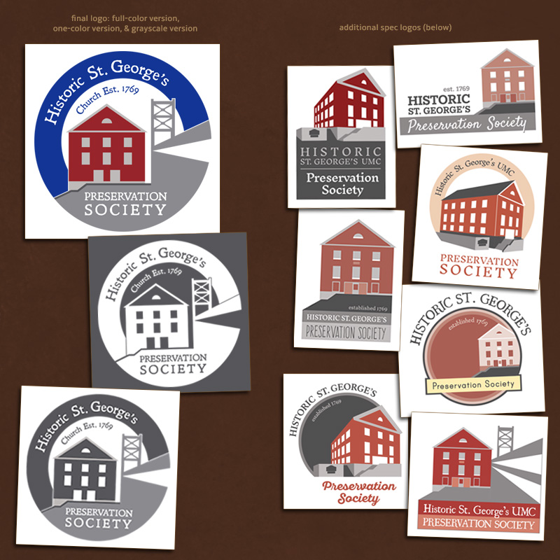 HSG Preservation Society logos.