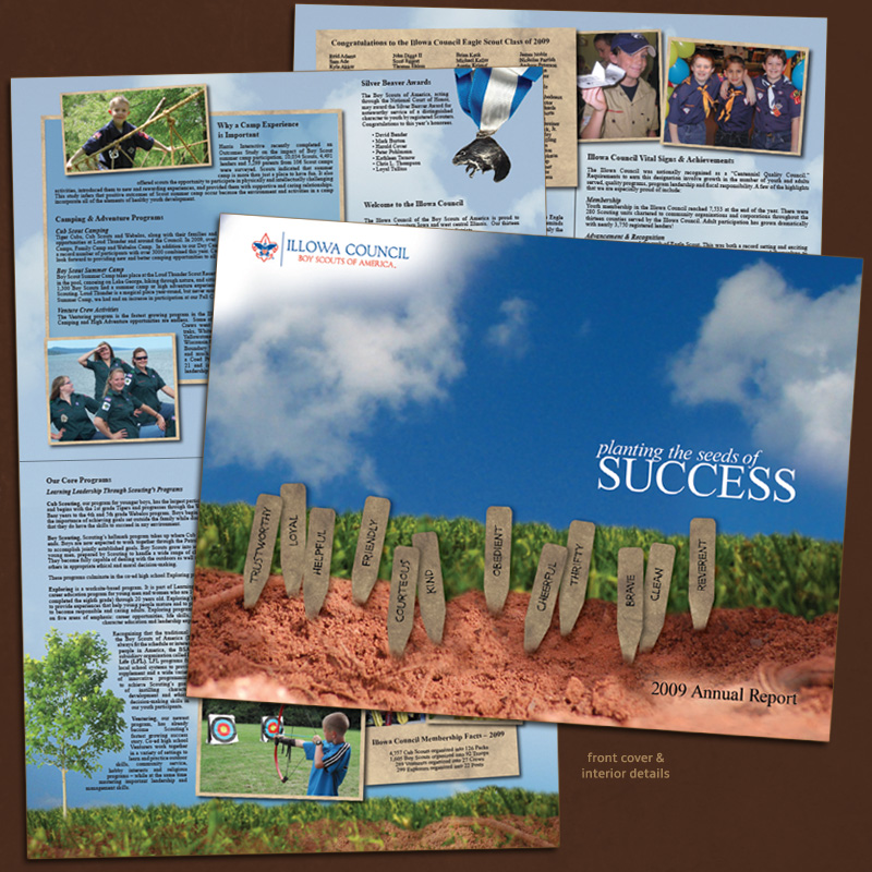 Boy Scouts of America - annual report 2009.