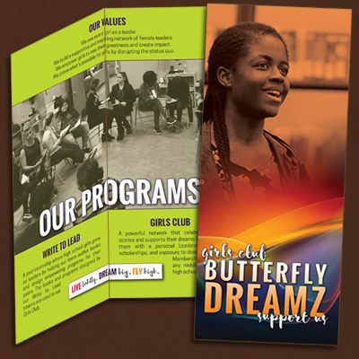 Butterfly Dreamz brochure.