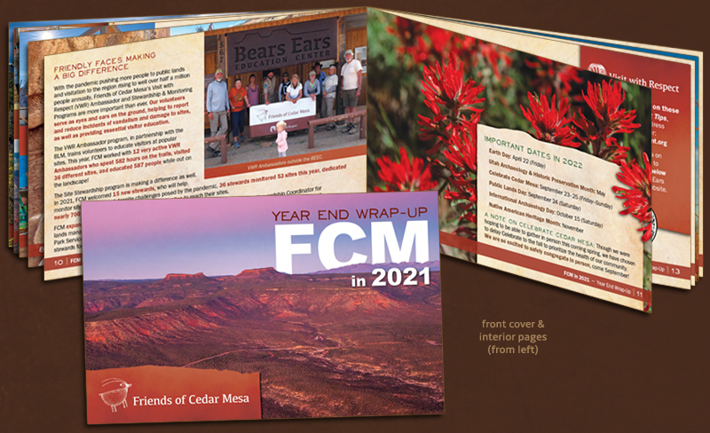 Friends of Cedar Mesa annual report 2021.