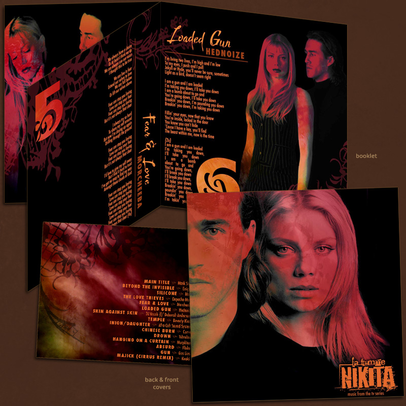 "La Femme Nikita" CD packaging.