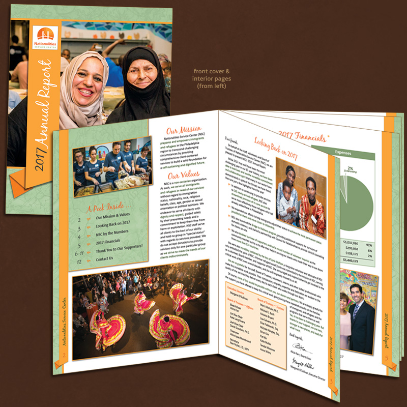 Nationalities Service Center annual report 2017.