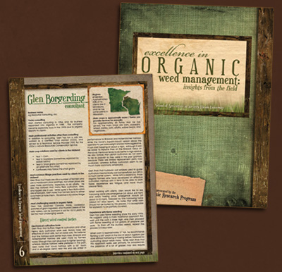 "Organic Weed Management" booklet.