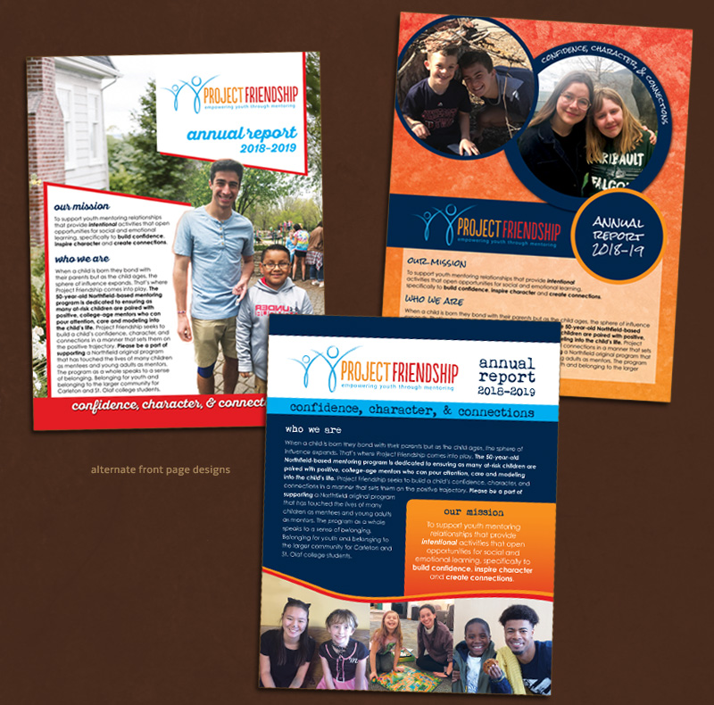 Project Friendship annual report 2018.