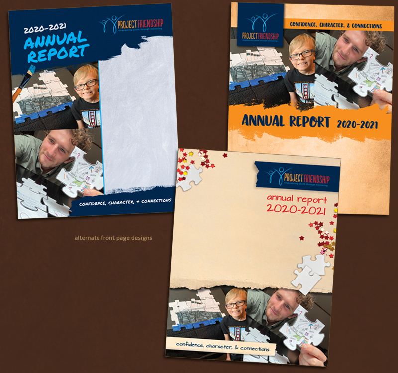 Project Friendship annual report 2020.